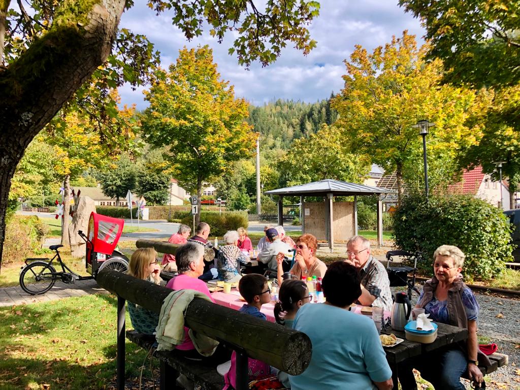 Gemeinsam draußen unterwegs
